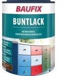 Baufix Buntlack Nussbraun Seidenmatt, 1 Liter, Lackfarbe