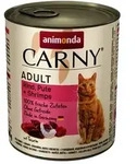 Animonda Carny Adult &ndash; Rind, Pute Und Garnelen F&uuml;r Erwachsene Katzen