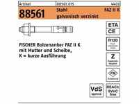 Fischer - Ankerbolzen r 88561 faz ii 12/ 20K Stahl galvanisch verzinkt...