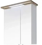 Pelipal Spiegelschrank 84-i Mit Led Beleuchtung Wei&szlig;/eiche 60 X 72 Cm