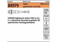 Fischer - Highbond-Anker r 88579 m 12 x 75/ 10 Stahl galvanisch verzinkt