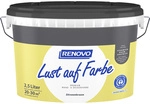 Wand-und Deckenfarbe Lust Auf Farbe Matt 2,5 Ltr. Zitronenbrause - Renovo