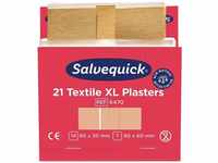 Salvequick - 6470 Pflasterstrips Textilpflaster extra groß