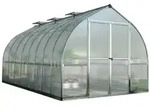 Palram - Canopia Aluminium Gew&auml;chshaus Bella 816 Silber 489x244x219 Cm