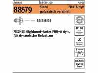 Fischer - Highbond-Anker r 88579 dyn 24x220/50 Stahl galvanisch verzinkt