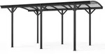 Design Carport Falo - 505 X 300 Cm Anthrazit Farbe Anthrazit Garage Einzelcarport
