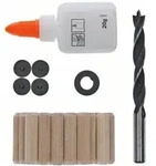 27tlg. Holzd&uuml;bel-set 10 Mm, 40 Mm - Bosch