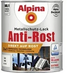 Metallschutz-lack Anti-rost 750 Ml Wei&szlig; Matt Metallack Schutzlack - Alpina
