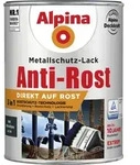 Metallschutz-lack Anti-rost 2,5 L Anthrazit Matt Metallack Schutzlack - Alpina