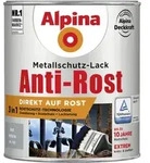 Metallschutz-lack Anti-rost 750 Ml Hellgrau Matt Metallack Schutzlack - Alpina