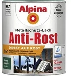 Metallschutz-lack Anti-rost 750 Ml Dunkelgr&uuml;n Gl&auml;nzend Metallack Lack - Alpina