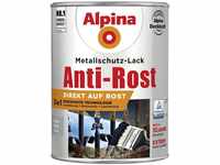 Metallschutz-Lack Anti-Rost 25 l hellgrau glänzend Metallack Schutzlack - Alpina