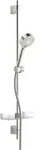 Basicjet - Brausegarnitur Mit Duschstange 92 Cm, Chrom 44670133 - Hansa
