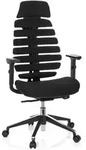 B&uuml;rostuhl / Drehstuhl Ergo Line Ii Pro Stoff Schwarz Hjh Office