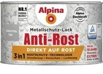 Metallschutz-lack Hammerschlag 300 Ml Silber Metallack Schutzlack - Alpina
