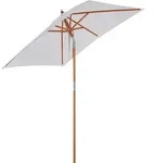 Outsunny Sonnenschirm 200 X 150 X 235 Cm Knickbarer Gartenschirm 3-stufig Einstellbar