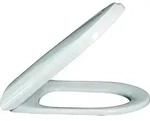 Villeroy & Boch Hommage Wc-sitz, Oval, Scharniere Edelmessing,