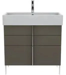 Duravit Vero Air M&ouml;belwaschtisch 80x47cm, Mit &Uuml;berlauf, Mit