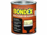 Holzlasur für Außen 750 ml hellgrau Lasur Holz Holzschutz Schutzlasur - Bondex