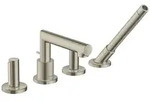 Axor - Hansgrohe Uno 4-loch Wannenrandarmatur, Zerogriff, Ausladung