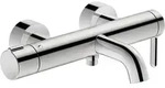 C.1 Einhebel-wannenmischer Aufputz, Mattschwarz, Ap, Ausladung 189mm, Chrom, 1/2',