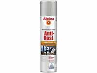 Alpina - Sprühmetallschutz-Lack Anti Rost 400 ml silber glänzend Sprühlack Lack