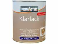 Primaster - Klarlack 2L Hochglänzend Farblos Decklack Versiegelung Holzlack