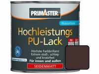 Hochleistungs PU-Lack 375ml 2in1 Schokoladenbraun Seidenmatt Acryllack - Primaster