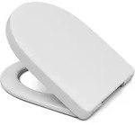 Wc-sitz Samar Softclose Mit Take-off-steckscharnier Edelstahl C0 Wei&szlig;