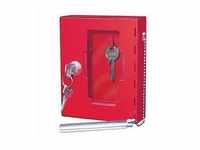 Schlüsselschrank ® 12 x 15 x 4 cm (b x h x t) inkl. Klöppel 2 Schlüsseln