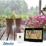 Alecto Wetterstation Mit Funksensor Schwarz