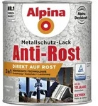 Metallschutz-lack Hammerschlag 750 Ml Silber Metallack Schutzlack - Alpina