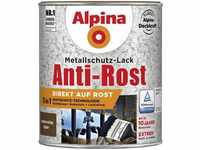 Alpina - Metallschutz-Lack Hammerschlag 750 ml kupfer Metallack Schutzlack