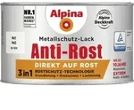 Metallschutz-lack Anti-rost 300 Ml Wei&szlig; Matt Metallack Schutzlack - Alpina