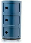 Kartell Componibili Aufbewahrungsm&ouml;bel Blau 58,5 Cm