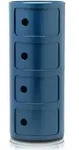 Kartell Componibili Aufbewahrung Blau 77 Cm Minimalistisch