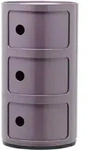 Kartell Componibili Aufbewahrungsschrank Lila 58,5 Cm