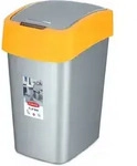 Curver Flip Bin 25l Abfallbeh&auml;lter, Gelb