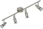 Brilo - Led Deckenleuchte Spotleuchte Dreh-& Schwenkbar 4xgu10 12w Matt-nickel Ner