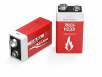 Rauchmelder Batterie 9V E-Block Extreme Lithium – 6AM6 (1 Stück) - Ansmann