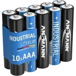 10x Ansmann Industrial Lithium Batterie Aaa Micro 1,5v &ndash; Fr3 (10 St&uuml;ck)