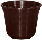 Geli Blumentopf Standard Braun &Oslash; 18 Cm - Kunststoff