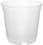 Geli - Orchideentopf &Oslash; 19 Cm Transparent, Klar, 3,5 L Blumentopf K&uuml;bel Orchideen