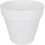 Elho - Pflanztopf Loft Urban Mit Rollen Wei&szlig; &Oslash; 50 Cm Pflanztopf