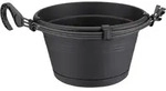 Green Basic H&auml;ngeampel Lebhaft Schwarz, &Oslash; 28 Cm