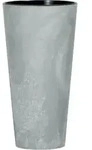 Blumentopf Mit Einsatz Tubus Slim Beton 400x762 Mm, Betonoptik