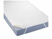 Molton Sleep & Protect Matratzenauflage weiß 100x200 cm Matratzenschoner - Biberna