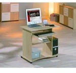 Mini-b&uuml;ro Mit Laminatr&auml;dern In Eichenoptik