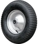 Luftrad 400/100 Kugellager &Oslash; 17 Mm Mit Schraubachse