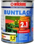 Wilckens - Buntlack 2in1 Ral3000 Feuerrot Seidenmatt 0,375l 12430000030
